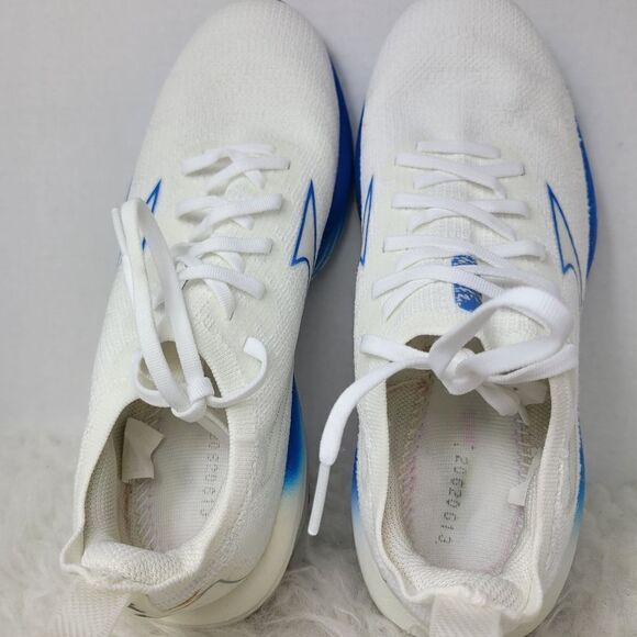 Mizuno Wave Neo Wind Women's White-Blue J1GC227801 Sneaker Shoes Size 8.5 - Picture 8 of 11